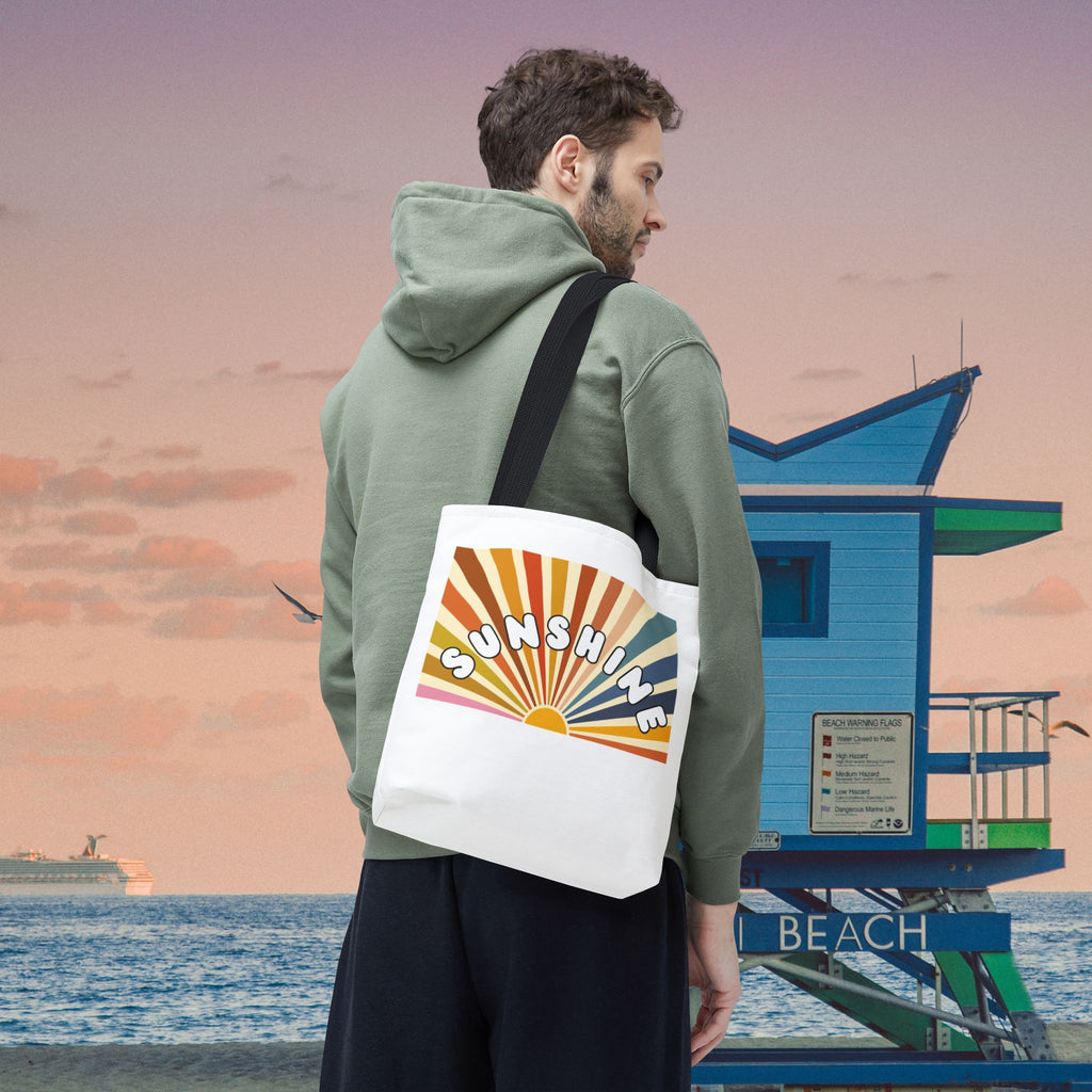 Caribbean Sunset Tote Bag