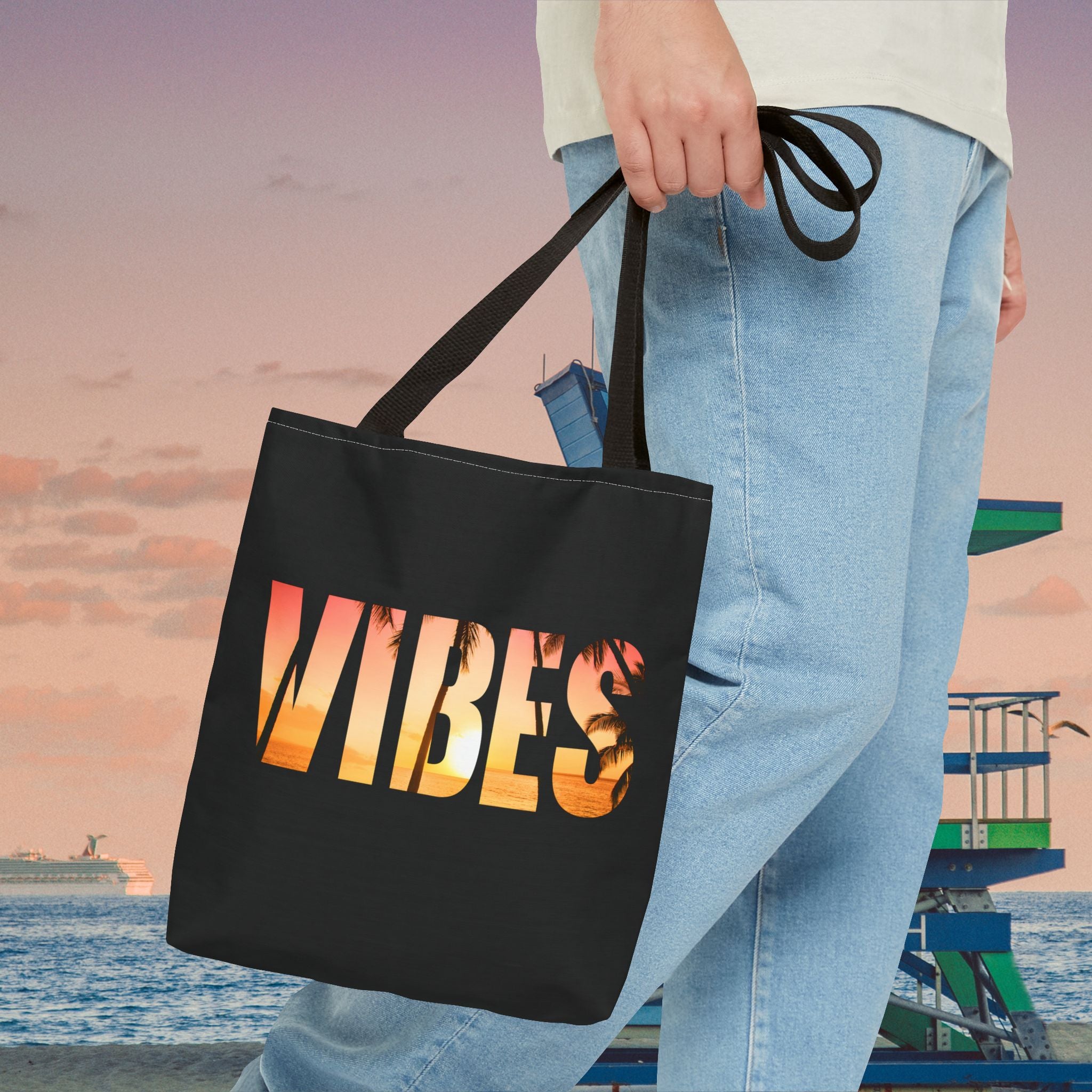 VIBES Sunset Tote Bag