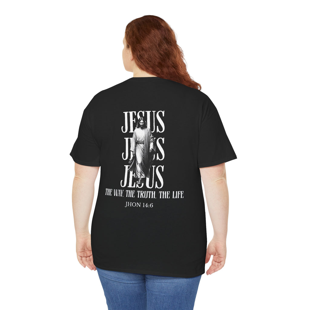 Jesus Black & White T‑Shirt