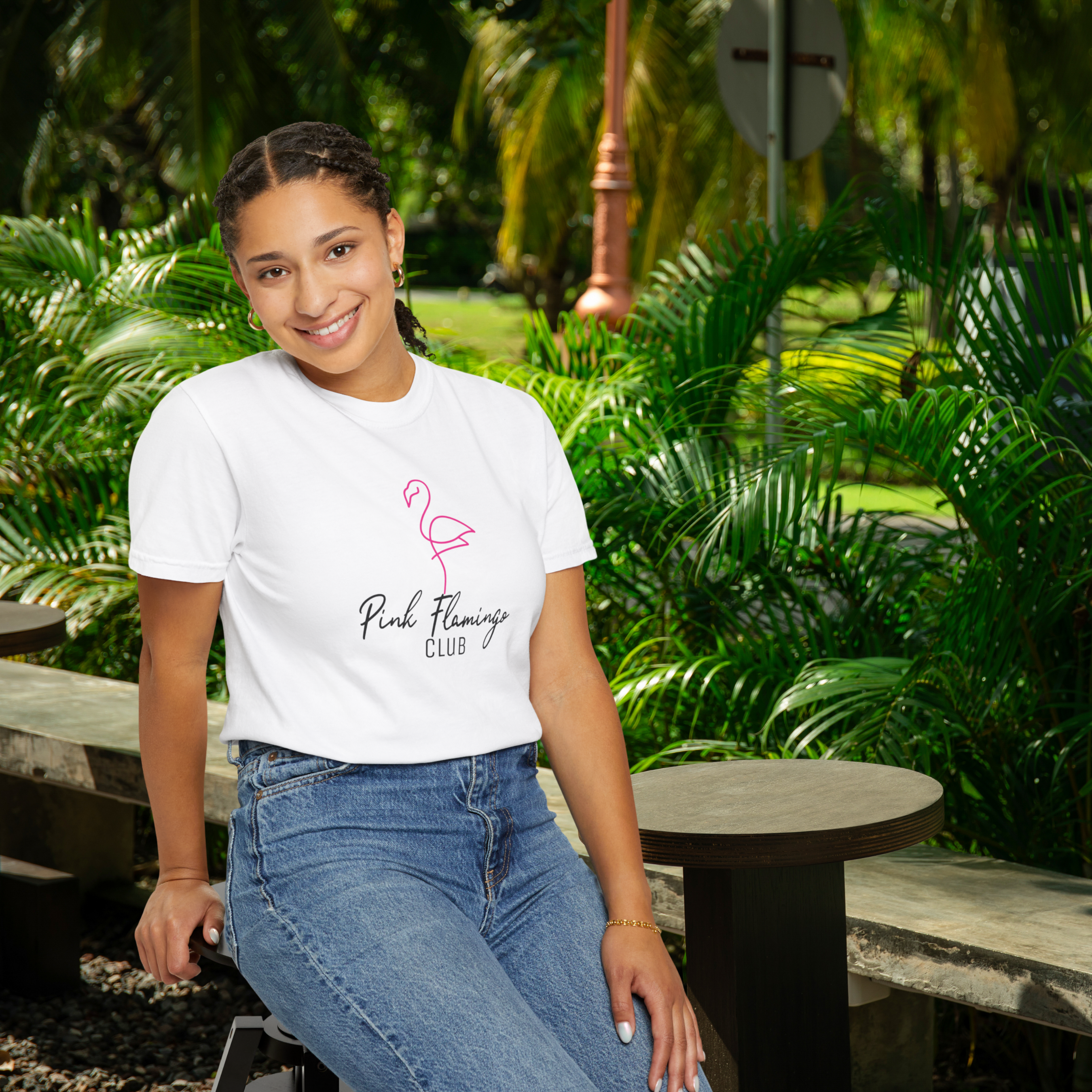 Pink Flamingo Club T-Shirt