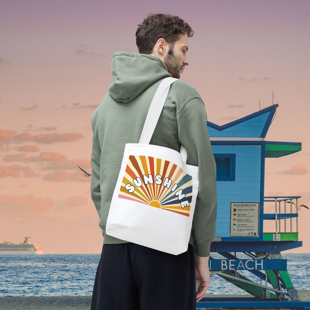 Caribbean Sunset Tote Bag