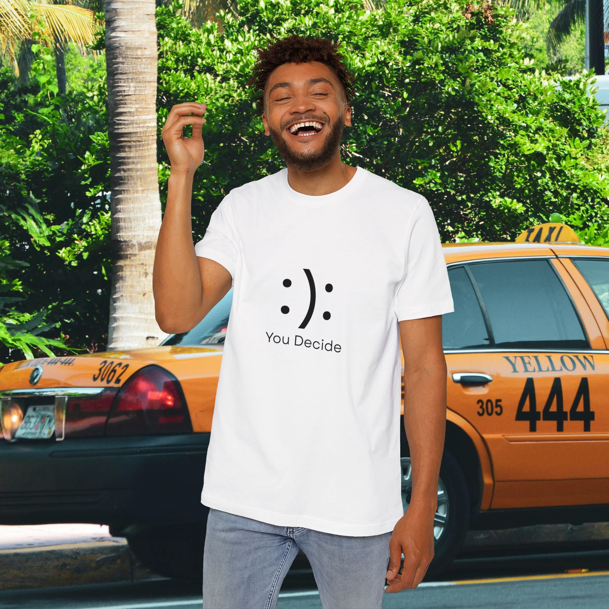 You Decide Emoticon Tee
