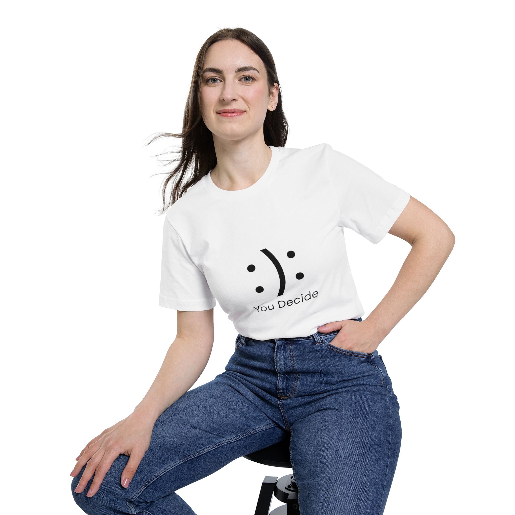 You Decide Emoticon Tee